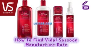 How To Find Vidal Sassoon Manufacture Date