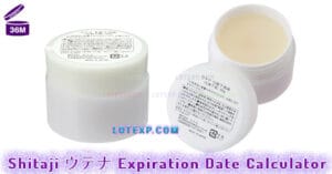 Shitaji ウテナ Expiration Date Calculator