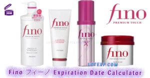 Fino フィーノ Expiration Date Calculator