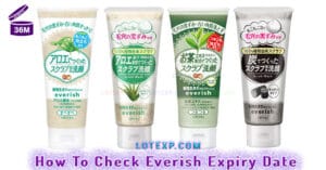 How To Check Everish エブリッシュ Expiry Date