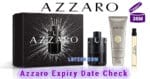 Azzaro Expiry Date Check