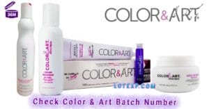 Check Color & Art Batch Number