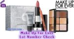 Make Up For Ever Lot Number Check