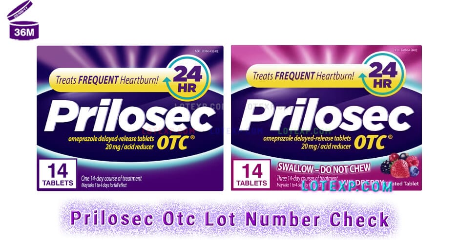 Prilosec Otc Lot Number Check