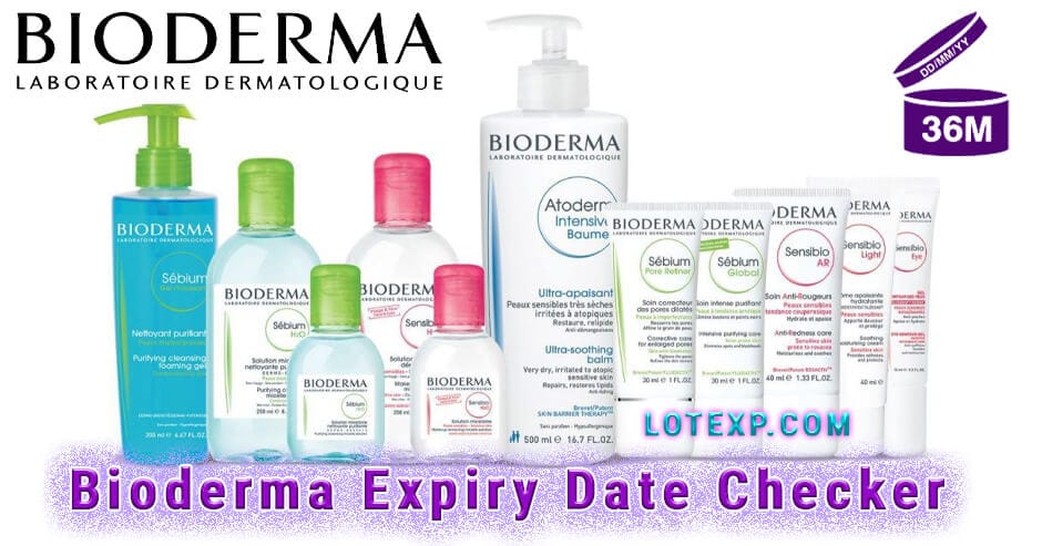 Bioderma Expiry Date Checker