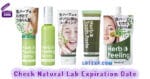 Check Natural Lab ナチュラボ Expiration Date