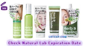 Check Natural Lab ナチュラボ Expiration Date