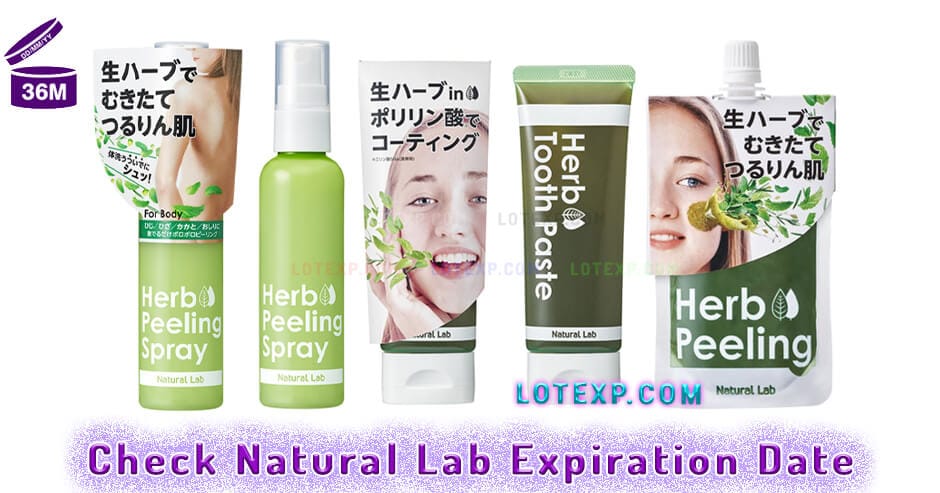 Check Natural Lab ナチュラボ Expiration Date