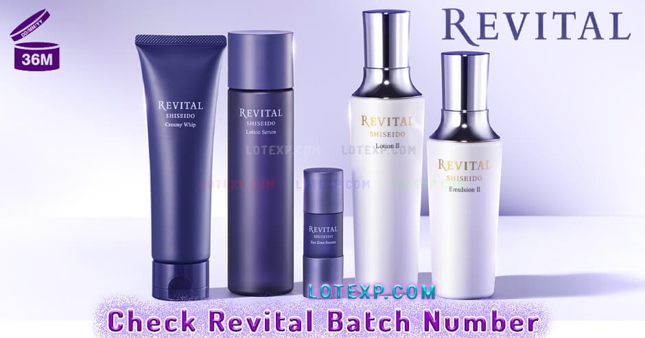 Check Revital - リバイタル - 悦薇 Batch Number