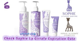 Check Sophie La Girrafe Cosmetrics Expiration Date