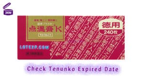 Check Tenunko Expired Date