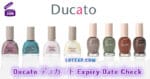 Ducato デュカート Expiry Date Check