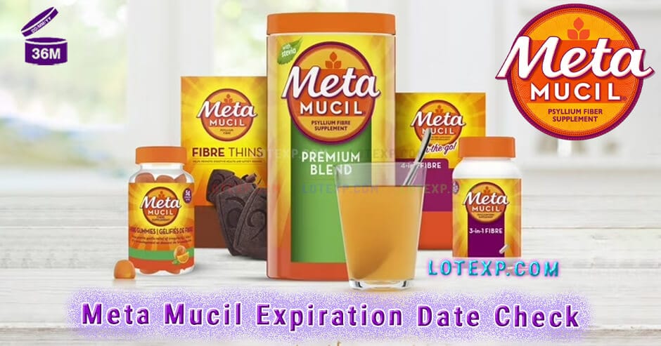 Metamucil Expiration Date Check