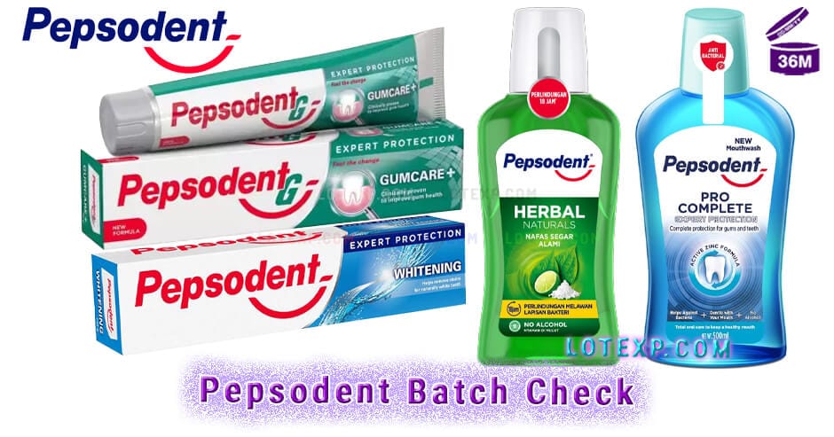 Pepsodent Batch Check