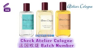 Check Atelier Cologne - 法国欧珑 Batch Number check-atelier-cologne-batch-number