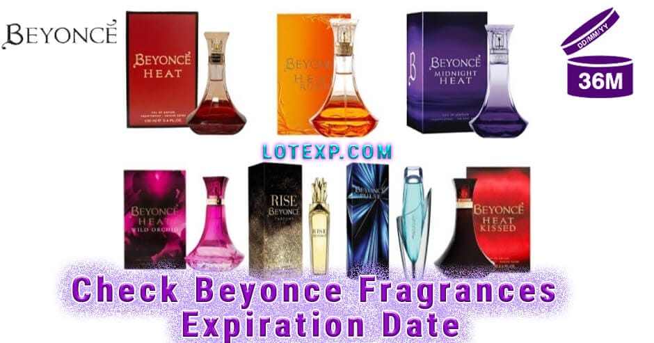 Check Beyonce Fragrances Expiration Date