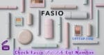 Check Fasio ファシオ Lot Number