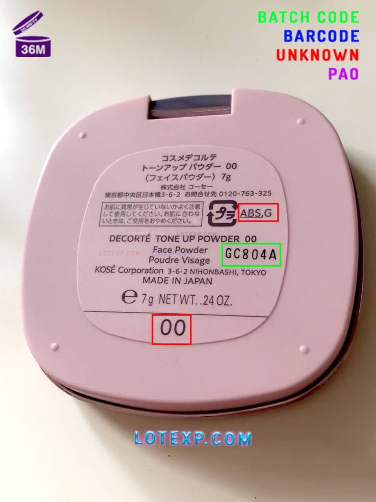 Kose Expiry Date | Cosmetic calculator - Batch code checker