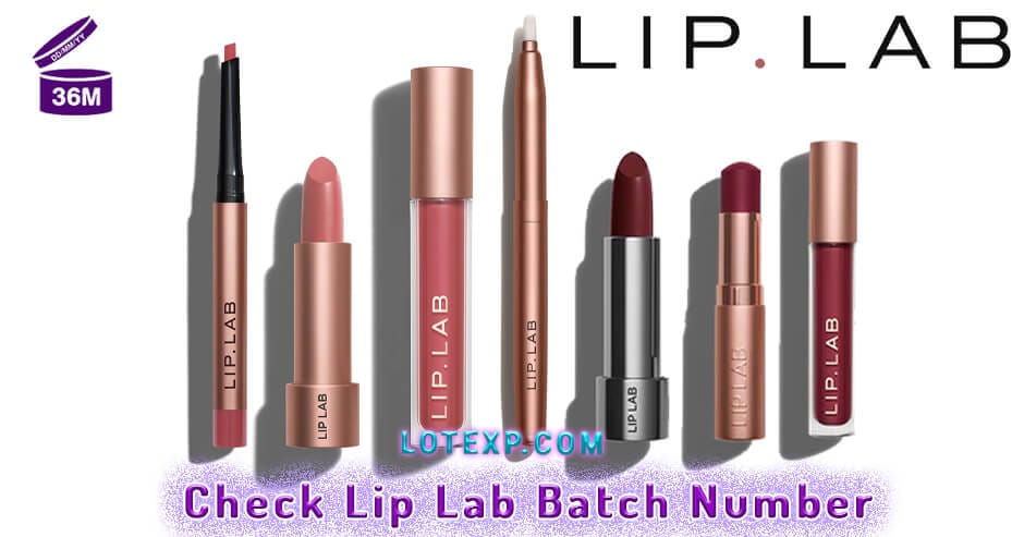 Check Lip Lab Batch Number