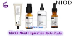 Check Niod Expiration Date Code