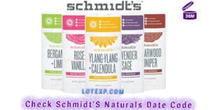 Check Schmidt'S Naturals Date Code