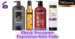 Check Tresemmé Expiration Date Code