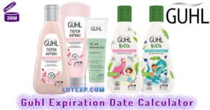 Guhl Expiration Date Calculator