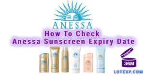 How To Check Anessa Sunscreen Expiry Date