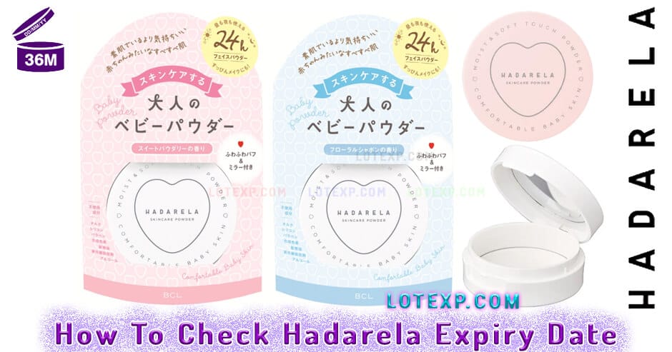 How To Check Hadarela ハダリラ Expiry Date