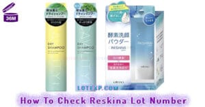 How To Check Reskina リスキナ Lot Number