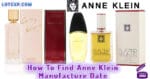 How To Find Anne Klein Manufacture Date