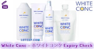 White Conc - ホワイトコンク Expiry Check