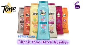 Check Tone Batch Number