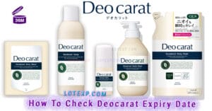 How To Check Deocarat デオカラット Expiry Date