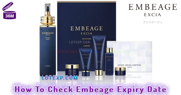 Embeage Expiration Date Checker | Cosmetic calculator - Batch code checker