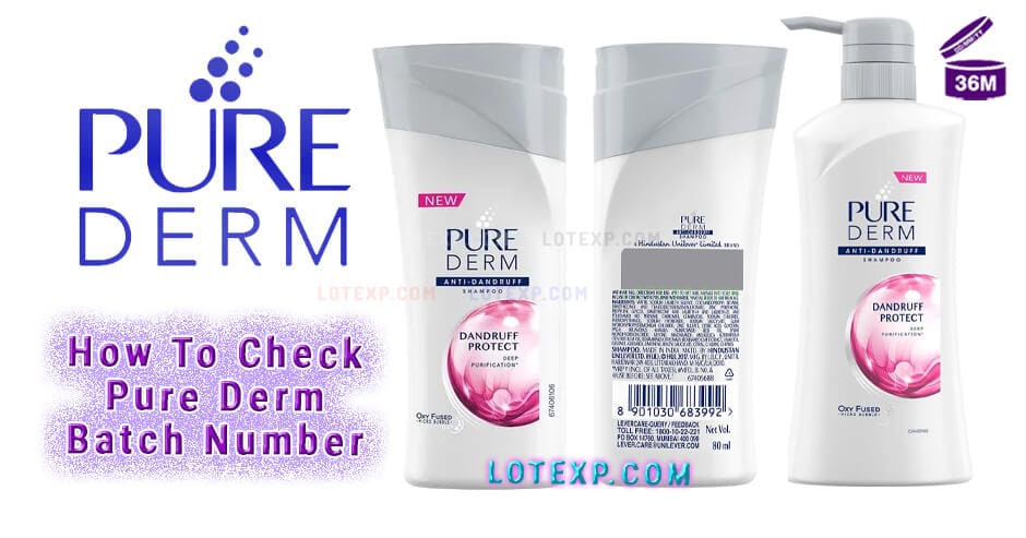 How To Check Pure Derm Batch Number