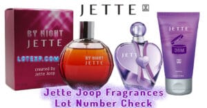 Jette Joop Fragrances Lot Number Check