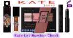 Kate Lot Number Check