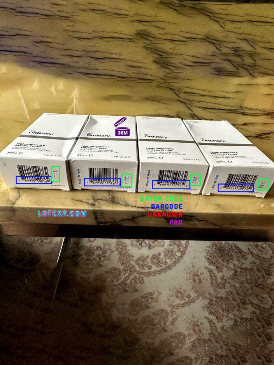 The Ordinary Batch Code Checker | Cosmetic calculator - Batch code checker