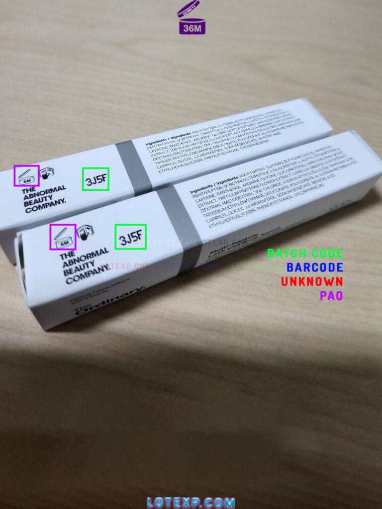 The Ordinary Batch Code Checker | Cosmetic calculator - Batch code checker