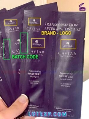 Alterna Color Care product, emphasizing checking its expiry date to maintain hair color.
