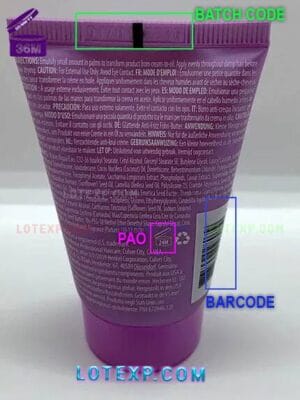 A collection of small Alterna travel-size shampoo and conditioner bottles.