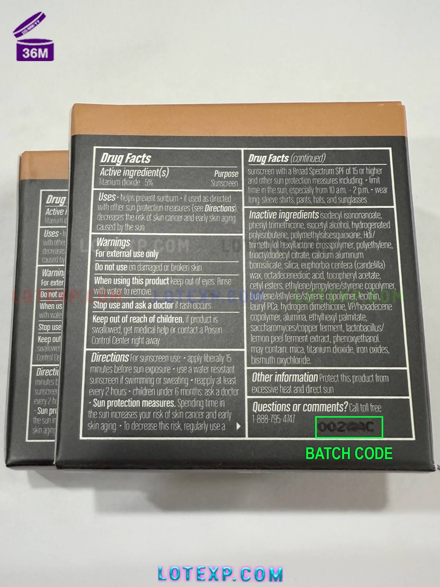 BareMinerals Batch Code Checker 3 Bareminerals Poreless Clay Cleanser tube