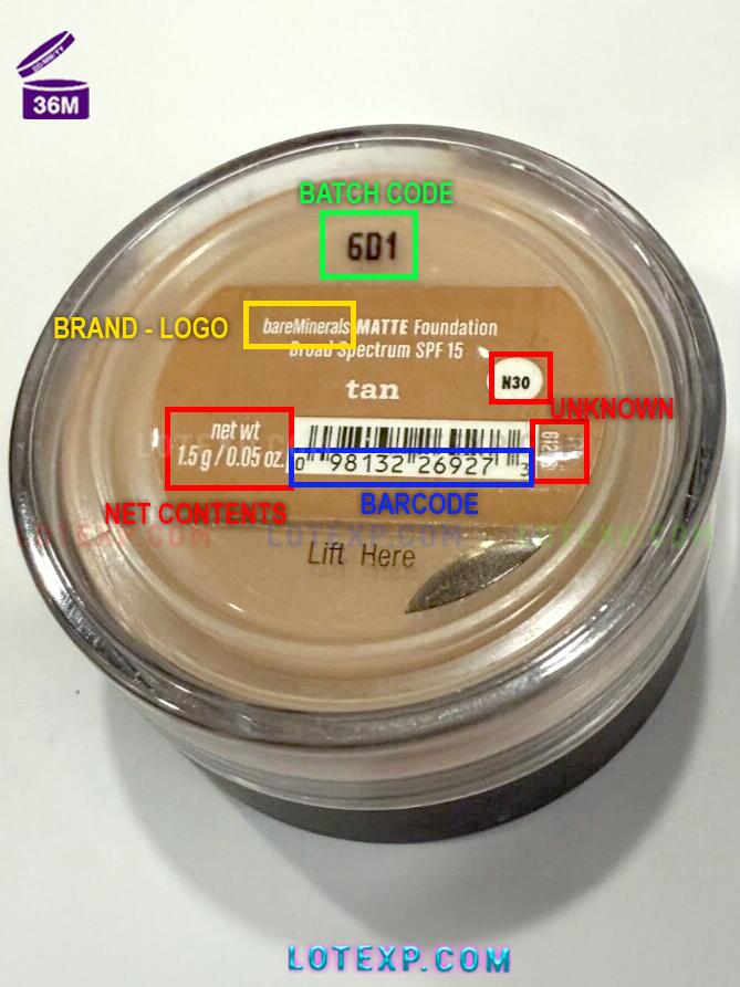 BareMinerals Batch Code Checker 4 Bareminerals BAREPRO 16-Hour Full Coverage Concealer stick