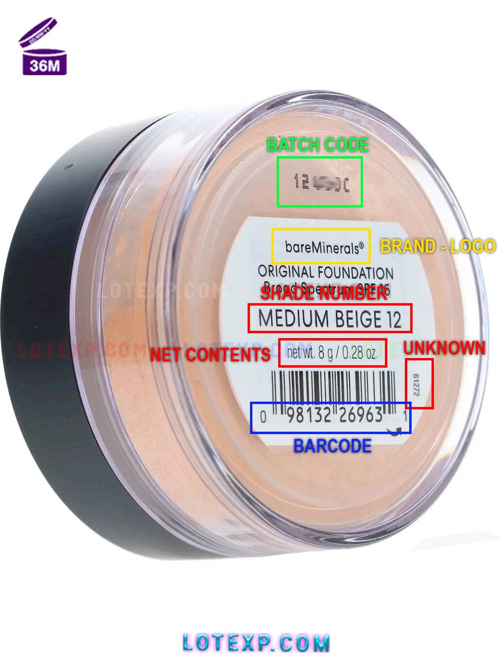 BareMinerals Batch Code Checker 10 Bareminerals Ageless Phyto-Retinol Face Cream tube