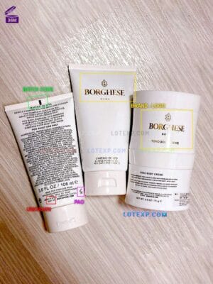 Borghese Fragrance fragrance expiry date verification interface