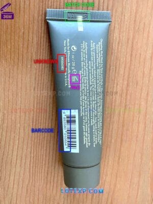 Borghese Fragrance fragrance expiry date verification interface