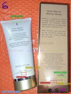 Borghese Fragrance fragrance expiry date verification interface