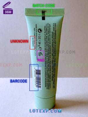 Borghese Fragrance skincare expiry date verification interface