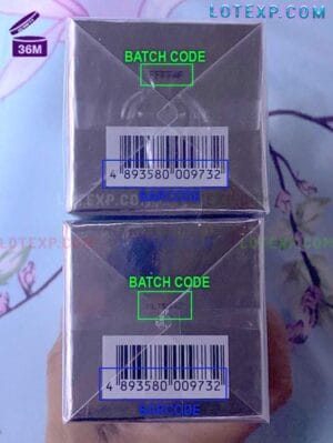 Borghese Fragrance fragrance expiry date verification interface